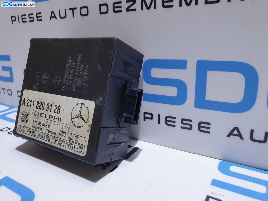 Unitate Modul Calculator Alarma Antifurt Mercedes Clasa C Class S203 2004 - 2007 Cod A2118209126 [LR0516]