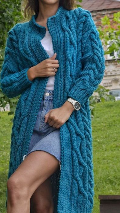 Кардиганы своими руками...