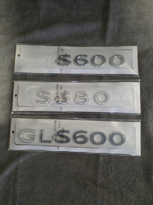 Емблема за Мерцедес Mercedes GLS 600 GLS580 S580 S560 S600  Maybach