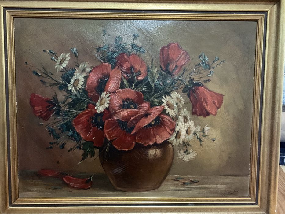 Vand tablou semnat pictor german