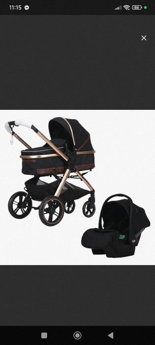 De vânzare cărucior 3in 1 folosit