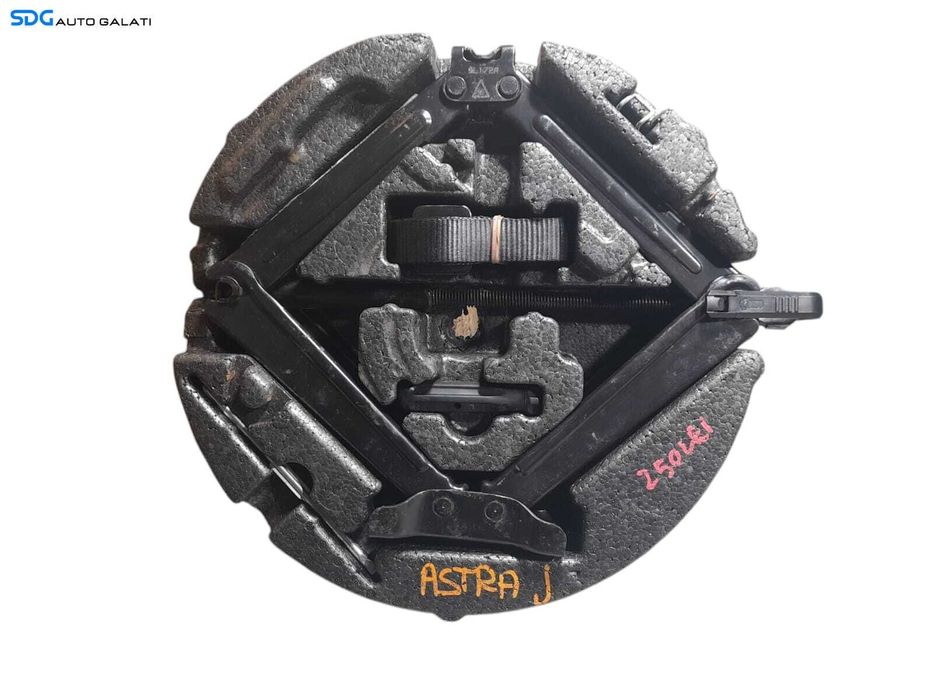 Set Trusa Cric Curea si Surubelinita Opel Astra J 2009 - 2016 [N0874]