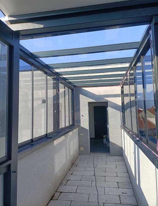 Schimb terasa aluminiu cu auto