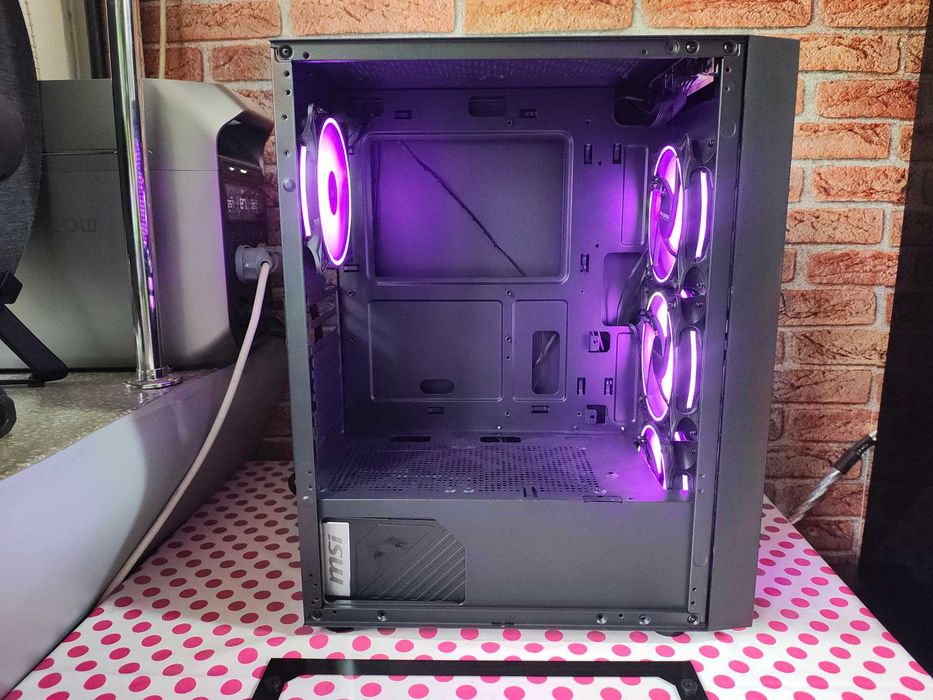 Carcasa PC Cooler MA100 Mesh ARGB black.