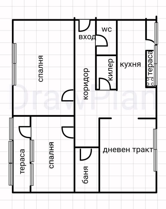 Уютен 3-ен апартамент - Дунавите