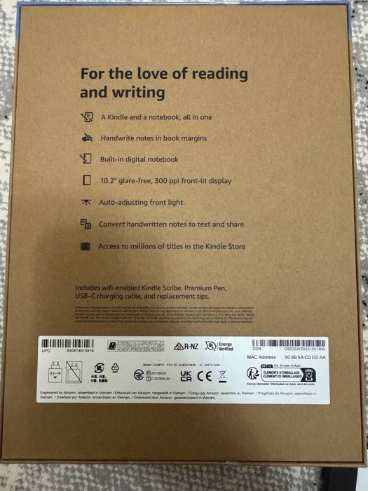 Amazon kindle scribe