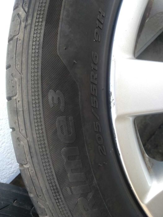 Летни гуми с джанти за VW пасат