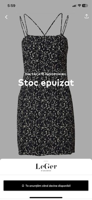 Rochie scurta LeGer