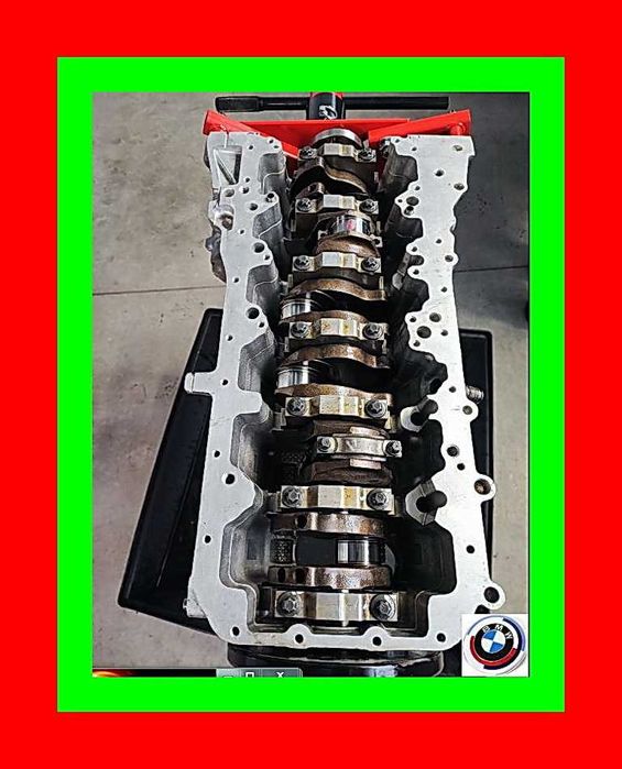 Bloc Motor BMW N57D30 A/ B/  complet recondiționat, garanție 6 luni