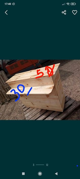 Щанд маса с клиентски плот