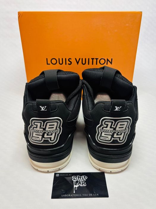 Louis vuitton skate negru alb