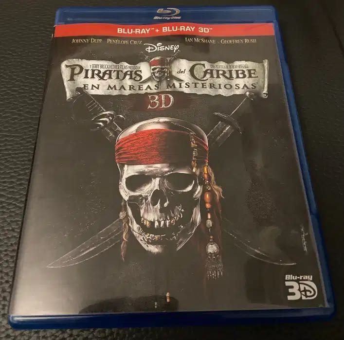 Film blu-ray - Pirații din Caraibe (pe ape și mai tulburi )