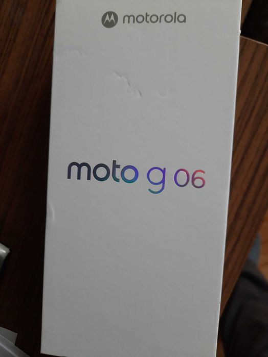 Чисто нов смартфон Motorola g06 s с две години гаранция