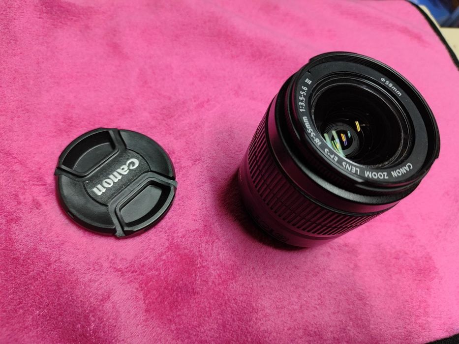 Объектив canon EF-S 18-55mm 1:3.5-5.6 iii