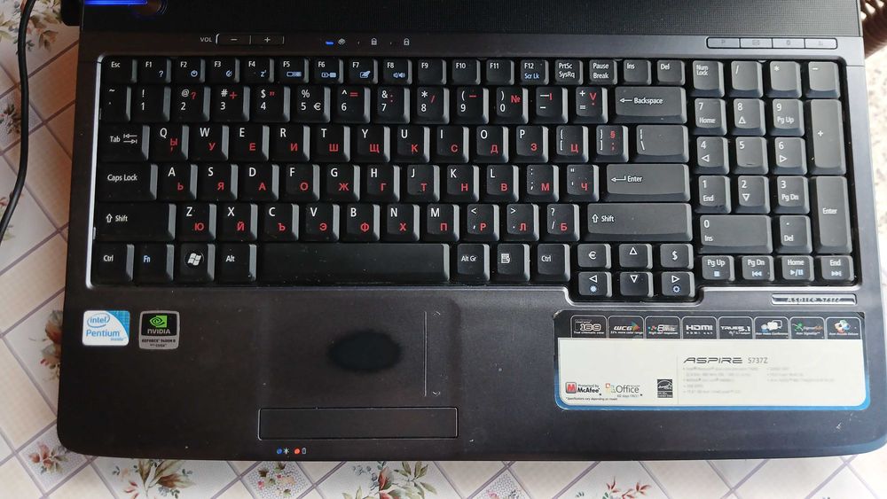 Лаптоп Acer Aspire 5737Z с оригинален Windows 7 Ultimate