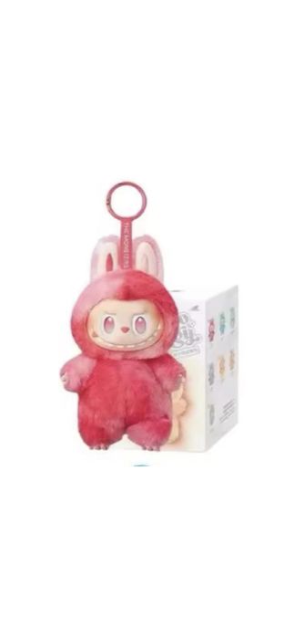 Jucarie plus Labubu, Rosu + jucarie squishy