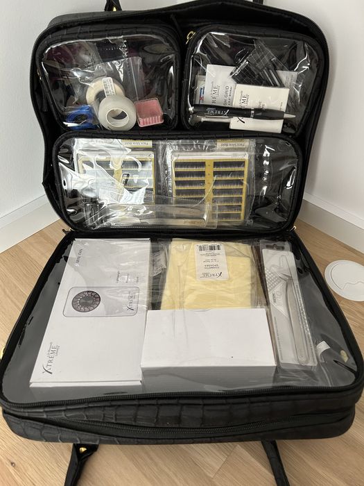 Geanta transport/ trusa extensii gene