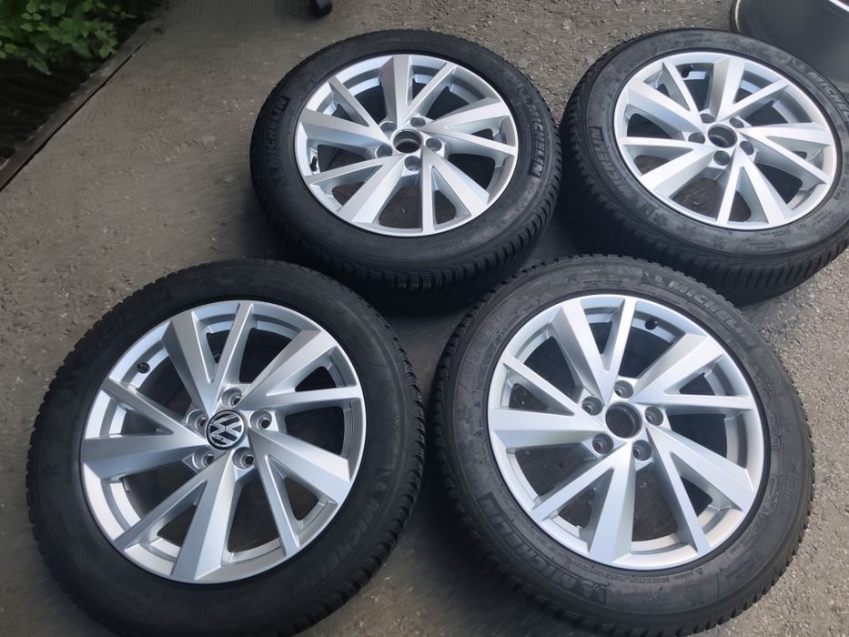 17" оригинални алуминиеви джанти за Vw Passat, Skoda, Audi ..