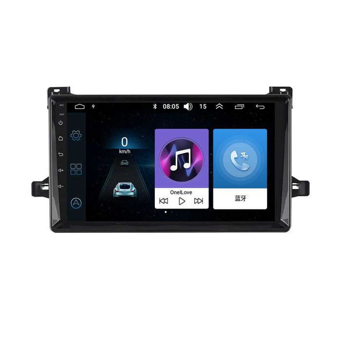 Navigatie Android 14 TOYOTA PRIUS 2016+ 1/8 Gb Waze CarPlay CAMERA