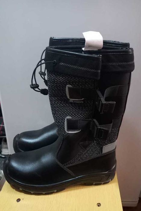 Сапоги рабочие кожаные, зимние