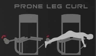 Задно бедро от Лег – Prone Leg Curl IF9321 / Фитнес Уреди