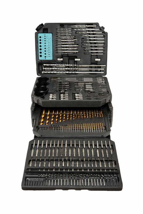 Set 300 Piese Burghie Biti Dalti Profesional Cutie Completa