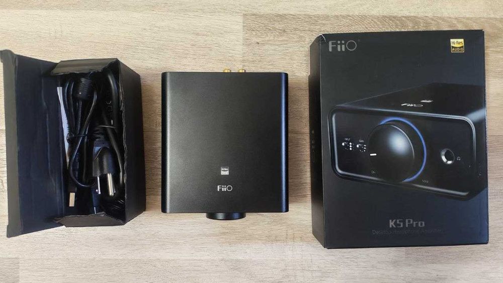 FiiO K5 Pro — ЦАП / усилитель, полный комплект