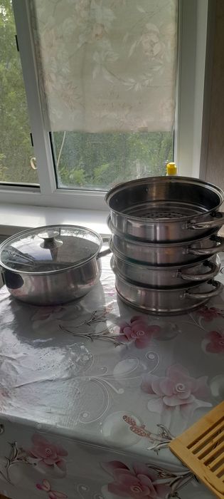 Мантоварка нержавеющая