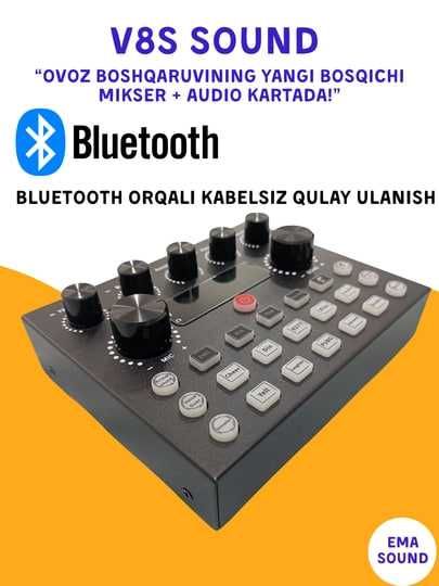 Mikrofon ( BM 800)+Ovoz kartasi ( V8S )