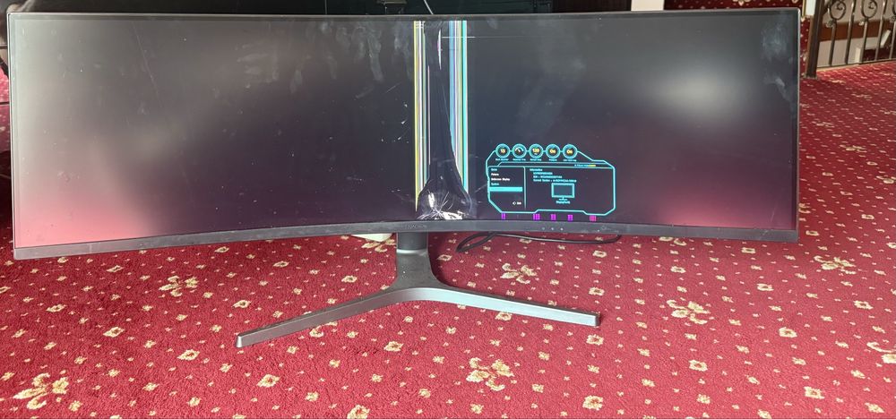 Monitor samsung oled curbat 49 functional