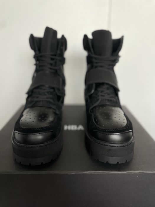 HOOD BY AIR  HBA Size: 41 Avalache Boot - BLACK / BLACK