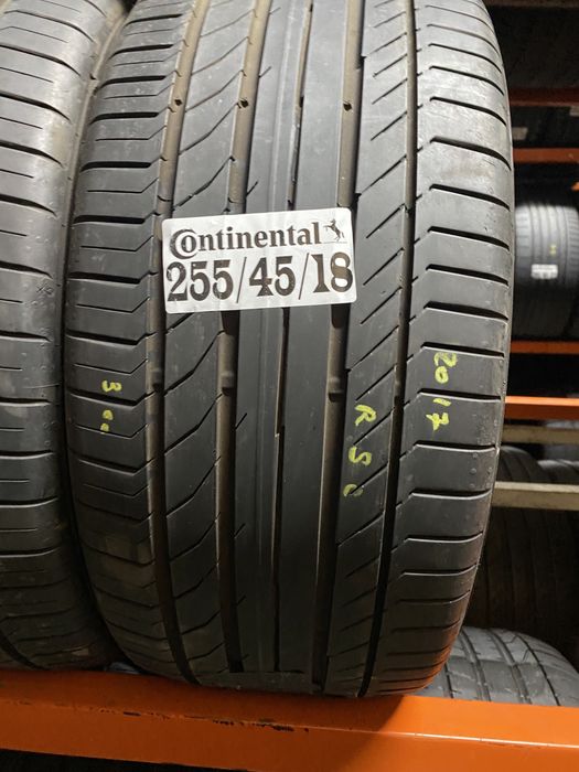 255/45/18 Continental