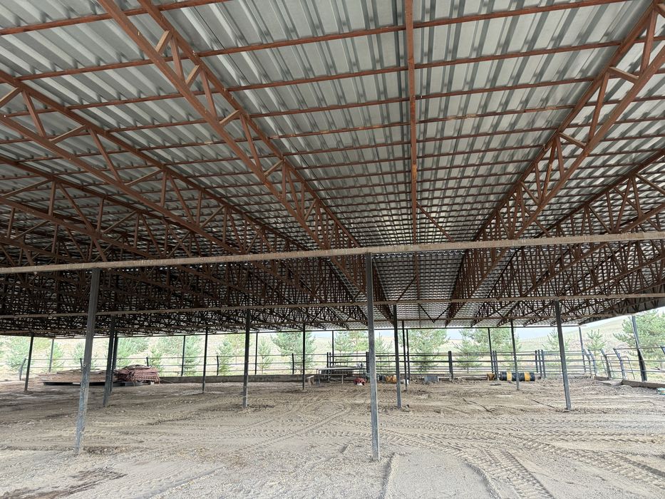 Навес профлист ферма