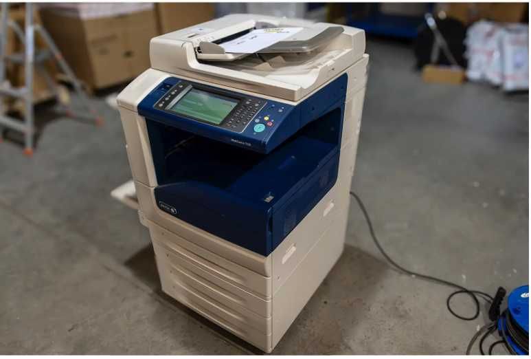 Xerox Work Centre 7125 COLOR  copiator-imprimanta-scanner-fax A3, A4,