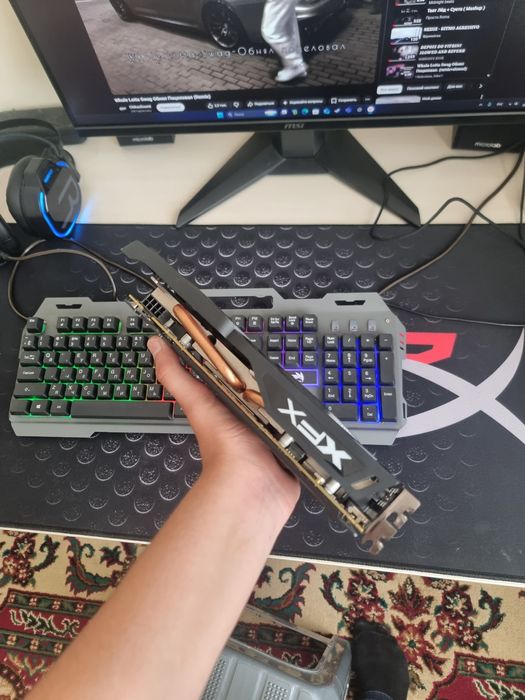 Rx 580 XFX cipi kuygan