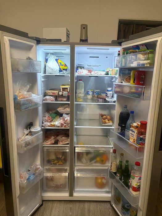 Side By Side Samsung RS66A8100S9/EF, 652 l, Full No Frost,