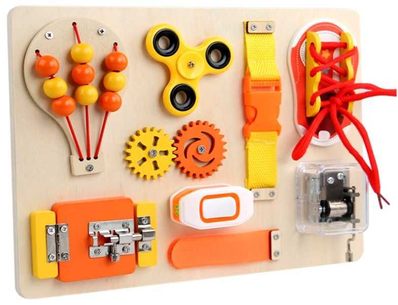 Развивающие бизиборды для детей от Happy Play