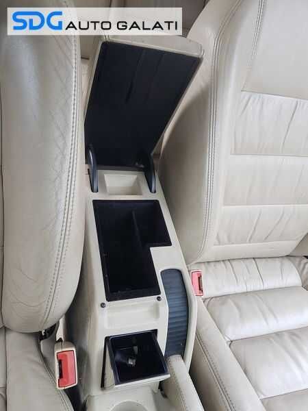 Cotiera Piele Crem cu Gura Grila Aer Ventilatie Aerisire Pasageri Skoda Superb 1 2002 - 2008