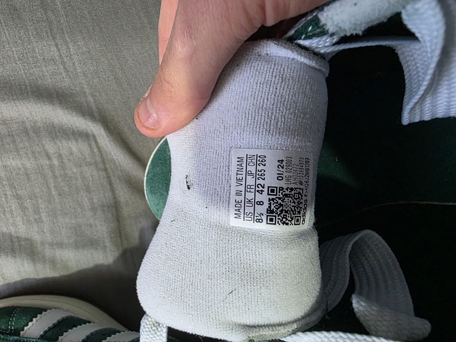 Adidas campus 00s green