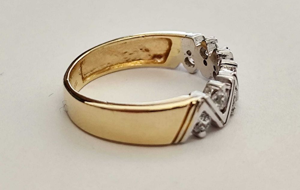 (AG35) Inel aur 14K  3.48gr  B36083 - Garantie 2ani !