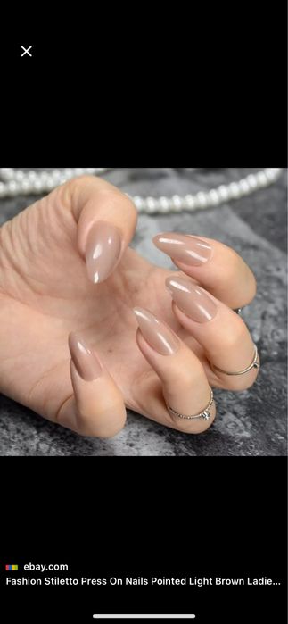 Накладные ногти упаковка разные цвета  100штук