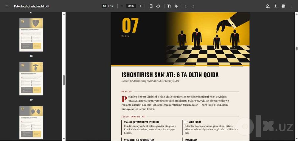 Qora Manipulyatsiya PDF kitobi | 2026 (yangi)