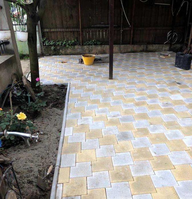 Pavele, pavaje, borduri pentru gradina. montaj si transport
