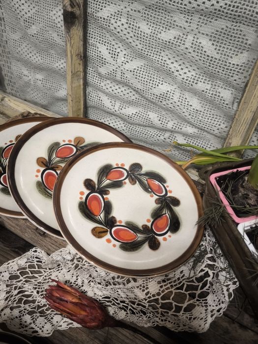 Комплект кана и чинии 6 броя