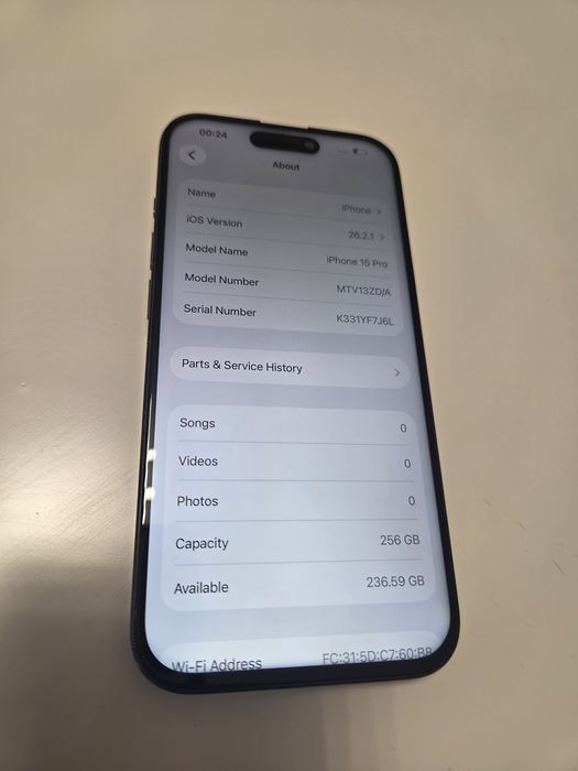 Iphone 15 Pro 256gb