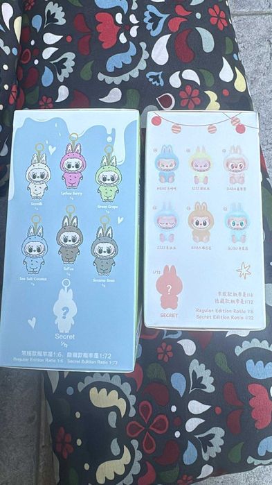 ОРИГИНАЛНИ лабубу Labubu Have a Seat и Labubu Exciting Macaroons