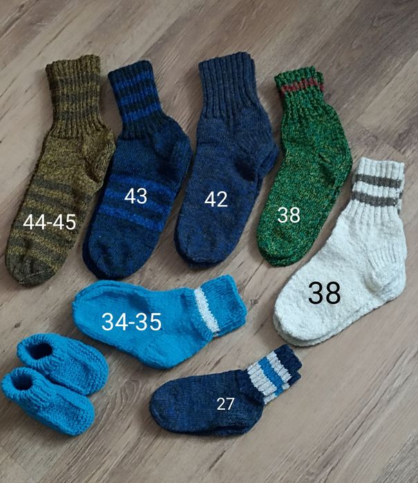 Носки ручной работы 2000тг