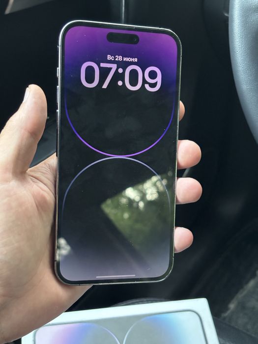 Iphone 14 pro max 128память 85% ёмкость каробка есть