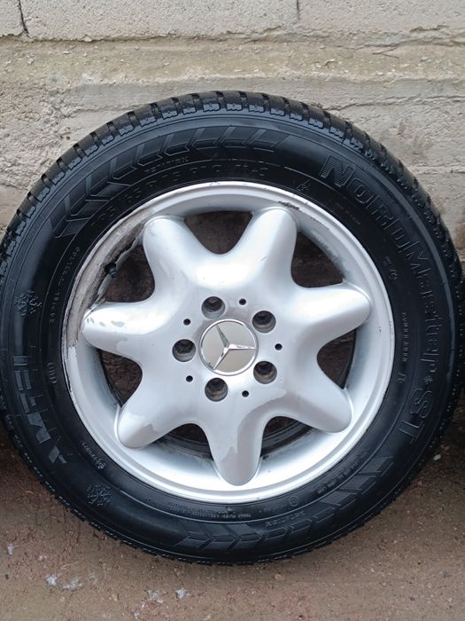 Диски на w124 мерс ромашки