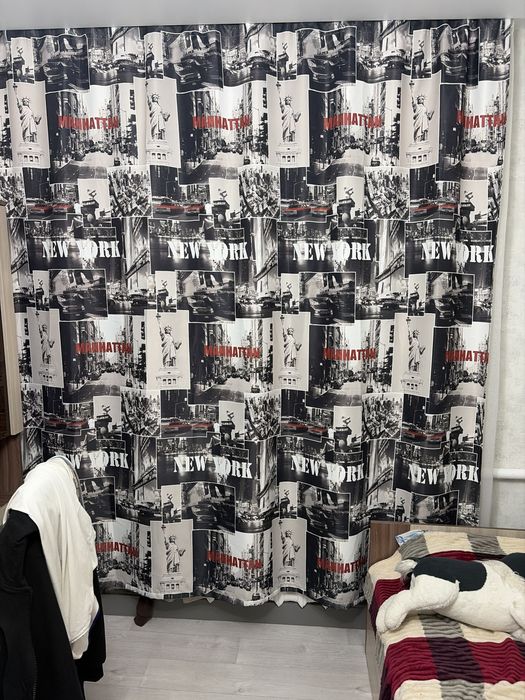 Продам комплект шторы и тюль